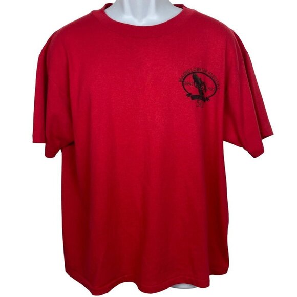 Other - Vintage 90s Maine Lobster Festival T Shirt Large 50th Anniversary Single Stitch